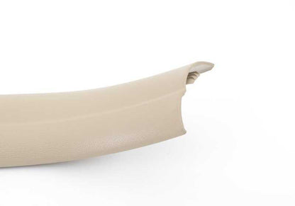 Embellecedor entrada puerta izquierda color beige OEM 51476952917 para BMW E92, E92N, E93, E93N. Original BMW.