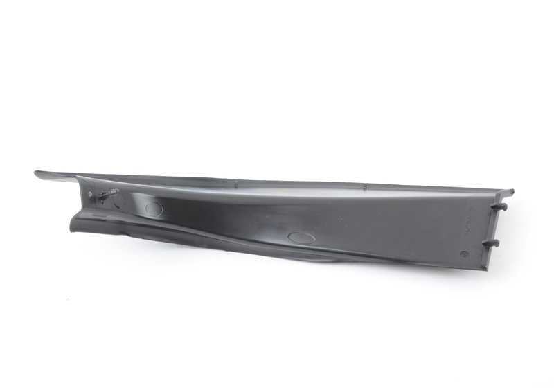 Cubierta canaleta de agua izquierda OEM 51497453355 para BMW F10, F18. Original BMW.