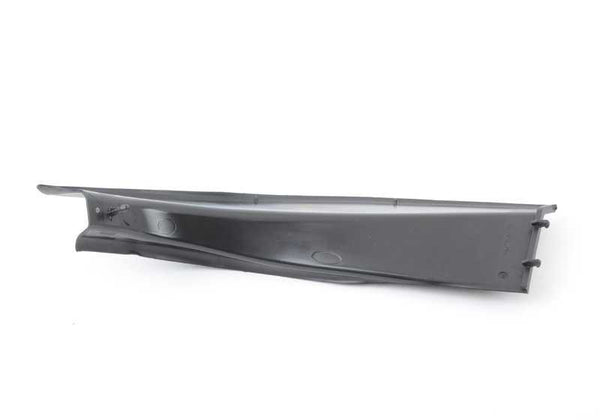 Cubierta canaleta de agua izquierda OEM 51497453355 para BMW F10, F18. Original BMW.