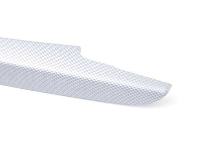 Panel protector aluminio consola central izquierda OEM 51168058571 para BMW X5 F15, X6 F16. Original BMW.