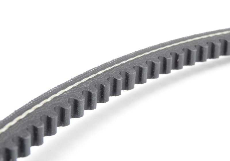 Correa trapezoidal OEM 12311268697 para BMW 2002tii, 2002 turbo, E21 318i, E12 518i, 520i. Compatible con motores M10. Original BMW.