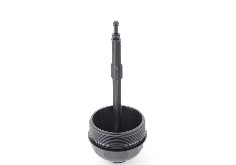 Tapa del filtro de aceite para BMW Serie 3 E36, Serie 5 E34, E39, Serie 7 E38 (OEM 11422246171). Original BMW