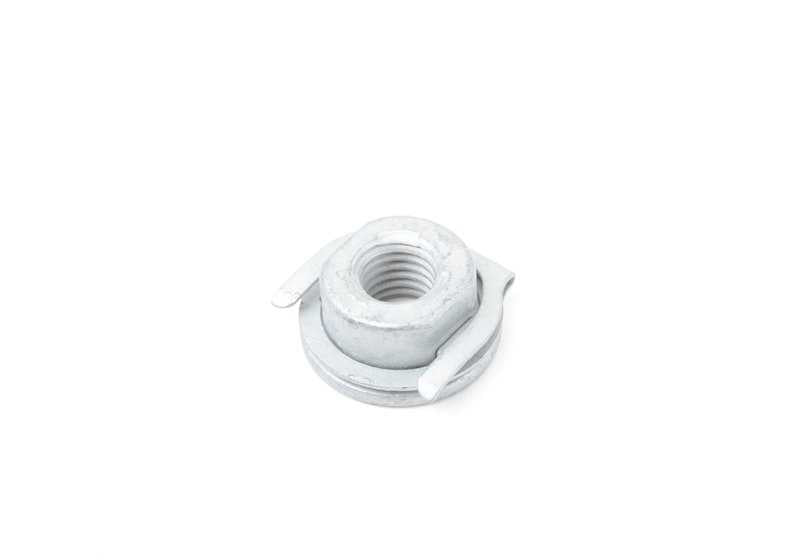 Clip tuerca OEM 31106866023 para BMW F07, F10, F11, F18, F90, G30, G31, G38, G60, G61, G68, G90, F06, F12, F13, G32, F01, F02, F04, G11, G12, G70, F91, F92, F93, G14, G15, G16, G05, G18, F95, G06, F96, G07, G09, I20. Original BMW.