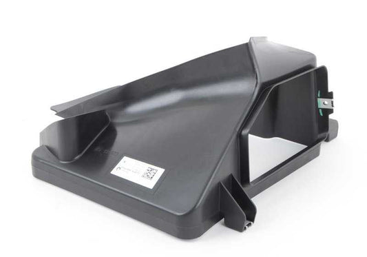 Conducto de aire del radiador desplazado izquierdo para BMW X5 F85, X6 F86 (OEM 51748056319). Original BMW.