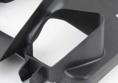 Conducto de aire del radiador desplazado izquierdo para BMW X5 F85, X6 F86 (OEM 51748056319). Original BMW.