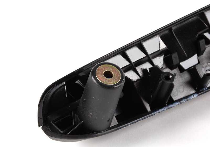 Reposabrazos delantero izquierdo color negro metalizado OEM 51418259925 para BMW Serie 3 E46. Original BMW.