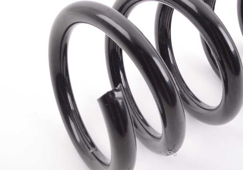 Resorte helicoidal delantero para varios modelos/series de BMW (OEM 31336778114). Original BMW.