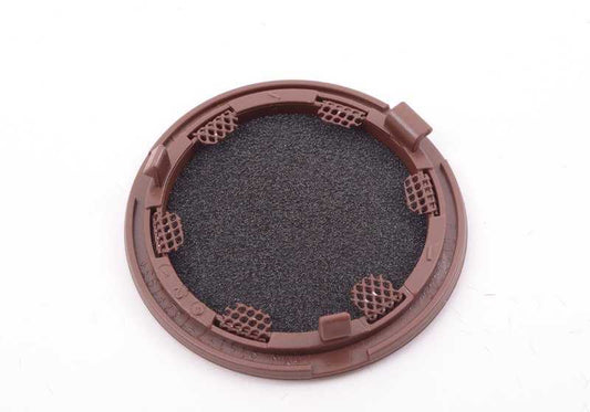 Grade de alto-falante Zimtbraun OEM 51427216850 para BMW 5' F07 GT, F07 GT LCI. BMW genuíno.