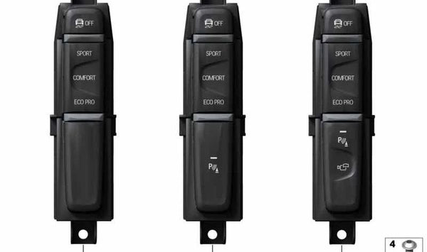 Unidad de control consola central OEM 61316993973 para BMW G30, G31, G01. Original BMW.