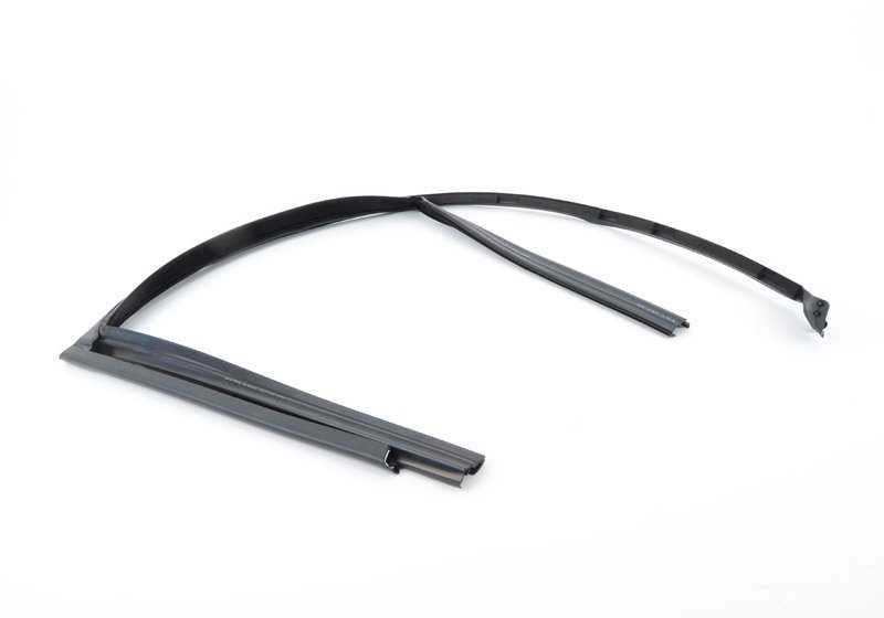 Guía de ventana trasera derecha OEM 51358223808 para BMW E65. Original BMW.