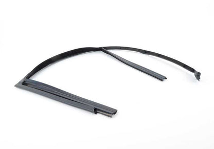 Guía de ventana trasera derecha OEM 51358223808 para BMW E65. Original BMW.