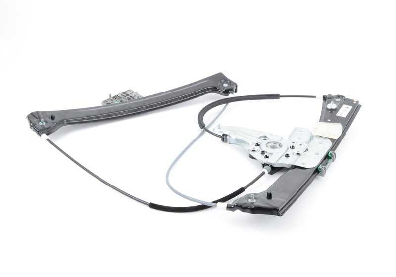 Elevalunas sin motor delantero derecho OEM 51337184390 para BMW E63 y E64. Original BMW.