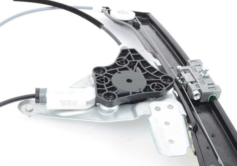 Elevalunas sin motor delantero derecho OEM 51337184390 para BMW E63 y E64. Original BMW.