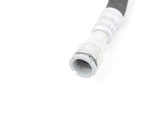 Tubo de aceite (ida al radiador) OEM 17223400213 para BMW X3 E83 2.5i y 3.0i (modelos PA71, PA72, PA81, PA82, PA01, PA02, PA91). Original BMW.