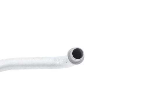 Tubo de aceite (ida al radiador) OEM 17223400213 para BMW X3 E83 2.5i y 3.0i (modelos PA71, PA72, PA81, PA82, PA01, PA02, PA91). Original BMW.