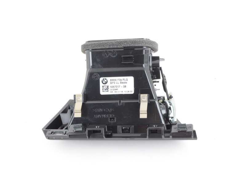 Rejilla de ventilación derecha OEM 64229253217 para BMW F30, F31, F34, F35, F80, F32, F33, F36. Original BMW.