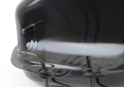 Depósito de combustible metálico OEM 16111180175 para BMW E30. Capacidad 63L. Original BMW.