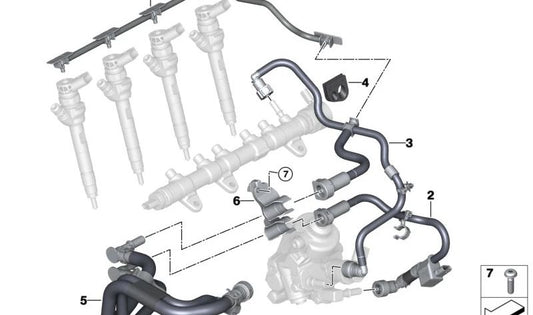 A été pour BMW E81, E82, E87N, E88, F20, F21, F40, F70, série 2, série 3, série 4, série 5, série 6, série 7, série 8, x1, x2, x3, x4, x5 , X6, x7 (OEM 13537801976). BMW d'origine