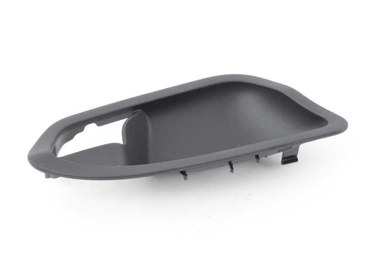 Embellecedor interior tirador puerta derecha OEM 51417274488 para BMW F20, F21, F22, F23, F87. Repuesto original BMW.