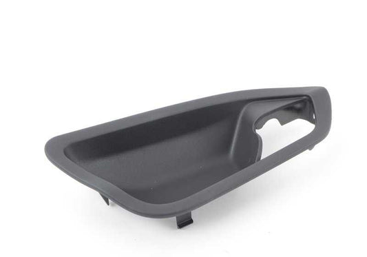 Embellecedor interior tirador puerta derecha OEM 51417274488 para BMW F20, F21, F22, F23, F87. Repuesto original BMW.