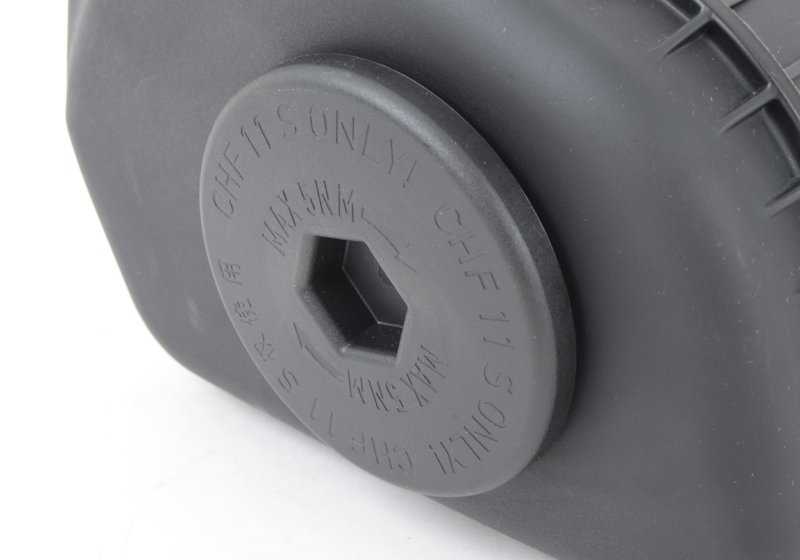 Depósito de aceite de dirección OEM 32416776240 para BMW F07, F10, F11, F12, F13, F01, F02, F04. Original BMW.