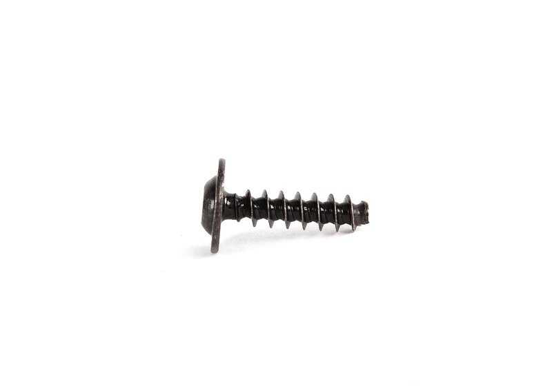 Tornillo plástico OEM 51162755697 para BMW {E46, F30, F30N, F31, F31N, F34, F34N, F35, F35N, F80, F80N, F32, F32N, F33, F33N, F36, F36N, F82, F82N, F83, F83N, F12, F12N, F13, F13N, F91, F92, F93, G14, G15, G16} y MINI {R55, R55N, R56, R56N, R57, R57