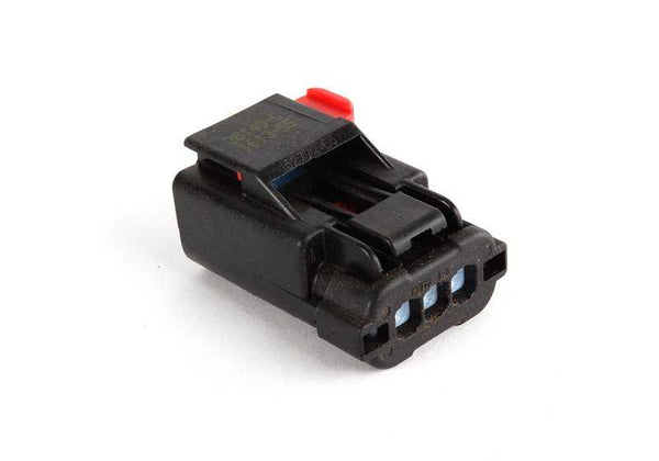Caja de enchufe 3 polos negro OEM 12527511371 para MINI R50, R52, R53. Original MINI.
