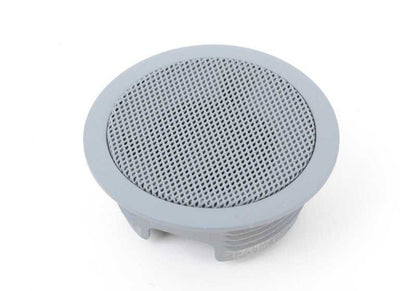 Altavoz agudo estéreo OEM 65138383973 para BMW E46 (todos los modelos y carrocerías compatibles). Color gris titanio. Original BMW.