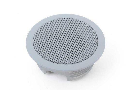 Altavoz agudo estéreo OEM 65138383973 para BMW E46 (todos los modelos y carrocerías compatibles). Color gris titanio. Original BMW.
