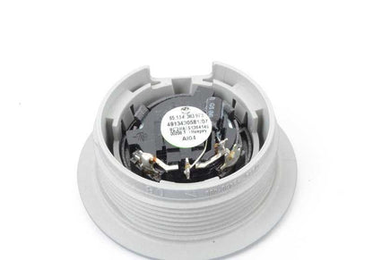 Altavoz agudo estéreo OEM 65138383973 para BMW E46 (todos los modelos y carrocerías compatibles). Color gris titanio. Original BMW.