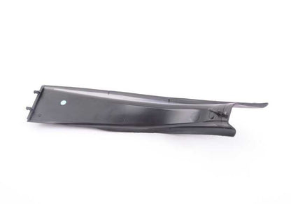 Tapa embellecedora desagüe derecho OEM 51497453356 para BMW F10, F18. Original BMW.