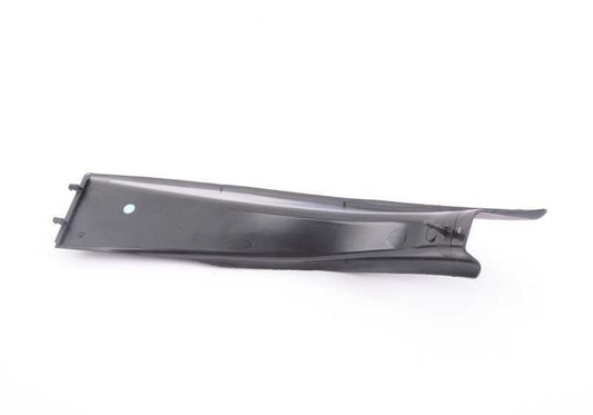 Tapa embellecedora desagüe derecho OEM 51497453356 para BMW F10, F18. Original BMW.