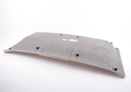 Revestimiento interior del techo delantero OEM 54377229321 para BMW Z4 E89. Color oyster. Repuesto original BMW.