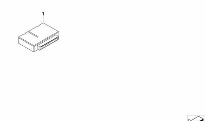 Módulo Gateway de Carrocería OEM 61356985363 para BMW E60, E61, E63, E64. Original BMW.