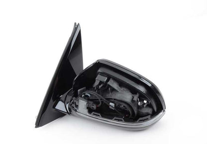 Retrovisor exterior izquierdo sin cristal con calefacción Shadow Line OEM 51167364001 para BMW F15 X5 (todos los modelos: sDrive25d, sDrive35i, xDrive25d, xDrive28i, xDrive30d). Original BMW.