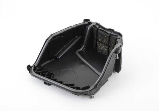 Tapa de carcasa con prefiltro OEM 64116987597 para BMW F01, F01N, F02, F02N, F04. Original BMW.