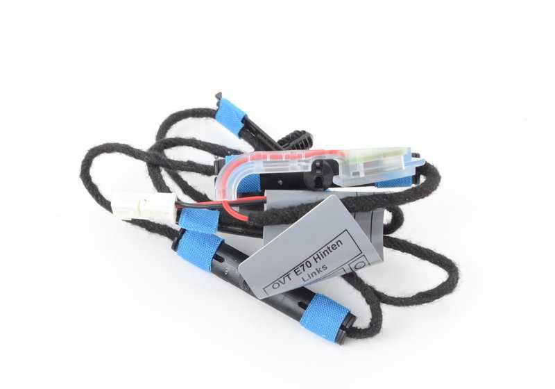 Luz de maneta puerta trasera izquierda OEM 63177184661 para BMW E70, E70N, E71. Iluminación original en tirador de puerta. Compatible con X5 y X6. Original BMW.