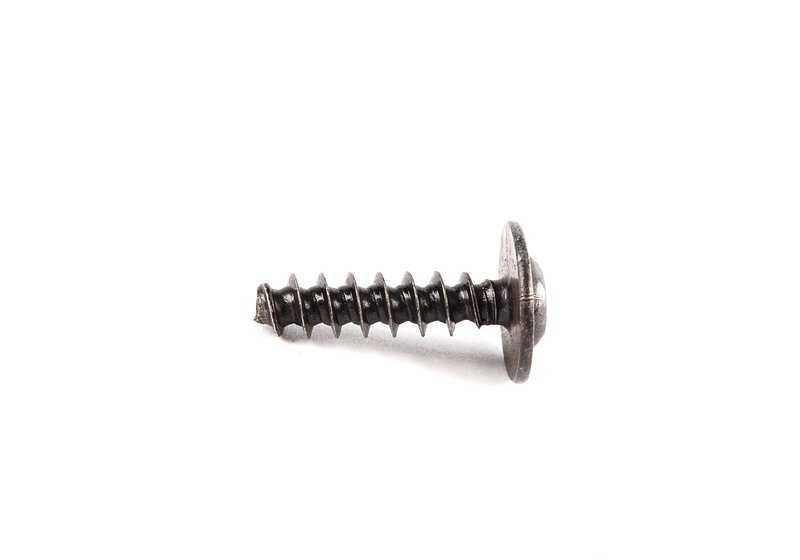 Tornillo plástico OEM 51162755697 para BMW {E46, F30, F30N, F31, F31N, F34, F34N, F35, F35N, F80, F80N, F32, F32N, F33, F33N, F36, F36N, F82, F82N, F83, F83N, F12, F12N, F13, F13N, F91, F92, F93, G14, G15, G16} y MINI {R55, R55N, R56, R56N, R57, R57