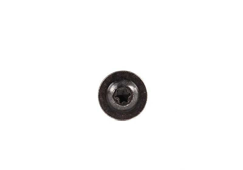 Tornillo plástico OEM 51162755697 para BMW {E46, F30, F30N, F31, F31N, F34, F34N, F35, F35N, F80, F80N, F32, F32N, F33, F33N, F36, F36N, F82, F82N, F83, F83N, F12, F12N, F13, F13N, F91, F92, F93, G14, G15, G16} y MINI {R55, R55N, R56, R56N, R57, R57