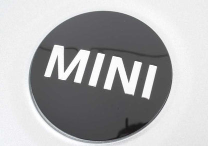Cubierta de cubo plata OEM 36136770999 para MINI R50, R56, Clubman R55, Cabrio R52... y más. Original MINI.