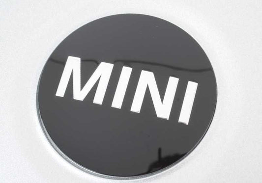 Cubierta de cubo plata OEM 36136770999 para MINI R50, R56, Clubman R55, Cabrio R52... y más. Original MINI.