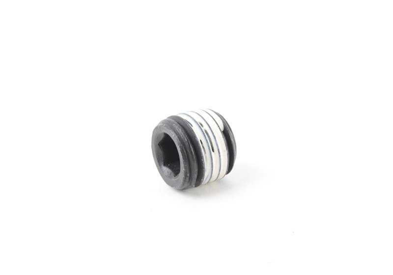 Tornillo de cierre OEM 11127806343 para BMW E87, E46, E90, E91, E92, E93, E39, E60, E61, E63, E64, E38, E65, E66, E83, E53, E70, E71. Original BMW.
