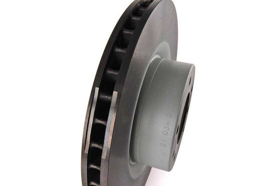 Disco de freno ventilado OEM 34116756087 para BMW E31 840Ci, 840i, 850Ci. Original BMW.