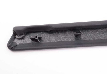 Panel lateral izquierdo de la consola central en cuero sintético OEM 51168399627 para BMW E36, Z3. Original BMW.