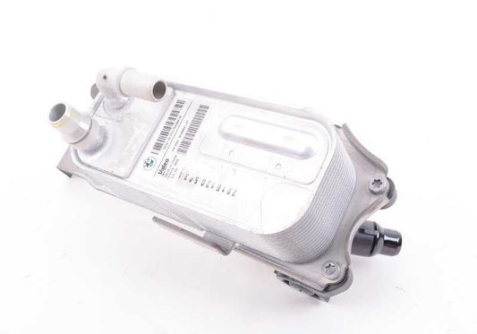 Cambiador de calor / radiador de aceite de la caja de cambios OEM 17217593856 para BMW X3 F25 (modelos xDrive20i, xDrive28i, sDrive20i, sDrive28i). Original BMW.
