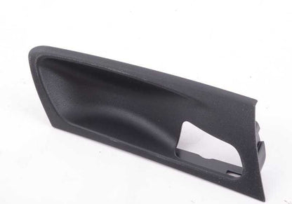 Cubierta interior tirador puerta delantera derecha OEM 51416969378 para BMW X5 E70 (3.0d, 3.0sd, 3.0si, 3.5d, 4.8i). Original BMW.