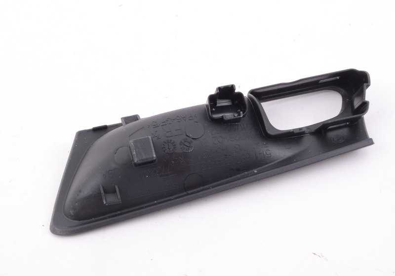 Cubierta interior tirador puerta delantera derecha OEM 51416969378 para BMW X5 E70 (3.0d, 3.0sd, 3.0si, 3.5d, 4.8i). Original BMW.