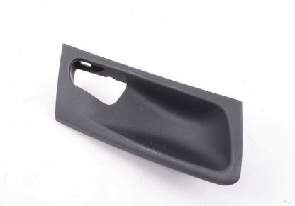 Cubierta interior tirador puerta delantera derecha OEM 51416969378 para BMW X5 E70 (3.0d, 3.0sd, 3.0si, 3.5d, 4.8i). Original BMW.