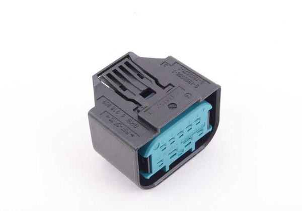 Conector eléctrico 9 pines OEM 61136918809 para BMW E81, E82, E87, E88, F20, F21, E90, E91, E92, E93, F30, F31, F34, F32, F07, F10, F11, F06, F12, F13, E65, F01, F02, F04, E84, F25, F26, F15, E89, i3, I01, I12, I15. Original BMW.