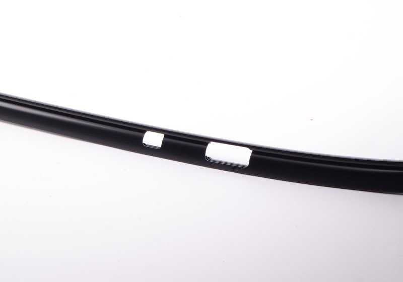 Listón de adorno techo izquierdo negro OEM 51137230375 para BMW X5 E70, E70 LCI (2006–2013). Original BMW.